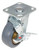 Model CST-KSM-5X2MR-SWB Swivel Rubber Casters with Brake