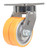 Vestil Swivel Dual Wheel Polyurethane Casters, CST-FXE-4X2DSI-S