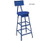 Pollard Brothers Industrial Shop Stools With Steel Seat And Steel Backrest NON SWIVEL MODELS