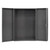 Durham Customizable Cabinet with Louvered Panel