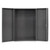 Durham Customizable Cabinet with Louvered Panel