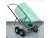 Morse 160-WP-SS Stainless Steel 4-Wheel Drum Truck for Rough Terrain