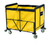 Collapsible Basket Truck - Vinyl - 8 Bushel - Yellow