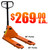 Material Flow CPJ2036 Orange Pallet Jack for Sale