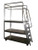 Rol-Away Aluminum Work Platform with Handrails  SH-6-TR