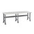 Tennsco WB-1-3096P Plastic Top Workbenches with Flared Legs