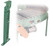 SLH Heavy-Duty Single Leg Conveyor Support 13-3/4" to 25-3/4" Height