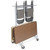 Compact Size Hanging Folded Chair and Table Storage Truck