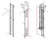 Ladder Industries Access Ladders - With Rail and Cage