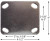 Fully Pneumatic Caster Plate Dimensions