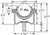 Material Flow LDSMC 1/4 Ball Transfer Diagram
