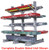 Series 2000 Medium-Heavy Duty Cantilever Racks - Double Sided Upright - Columns Only
