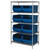 Quantum Hulk Bin Shelving Units 36 inch Wire WR5-993