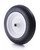 Polyurethane foam flat-free wheel