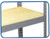 Material Flow Red Bulk Shelving - 5 Shelf Units - Particle Board
