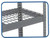 Material Flow FWD1848 4 GA Wire 2 x 4 Mesh Double Wire Decking  Material Flow FWD1848 4 GA Wire 2 x 4 Mesh Double Wire Decking