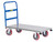 Little Giant NCB-3060-8PYBK Platform Truck with Corner Bumpers