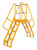 Vestil COLA-4-56-20 Alternating Steel Step Cross-Over Ladders