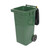 Green 32 Gallon Trash Can