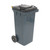 Gray 32 Gallon Gray Trash Can