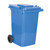 Blue 95 Gallon Trash Can