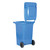 Blue 95 Gallon Trash Can