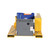 Vestil DCR-205-12-DC Fork Truck Drum Carrier Rotator with 12V DC Battery Powered Rotation