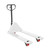 White Full Featured Deluxe Pallet Truck - 27"W x 48"L Forks - Model PM5-2748-WT