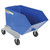 Vestil P-HOP-0.75 Blue Portable Steel Hopper