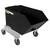 Vestil P-HOP-0.5 Black Portable Steel Hopper