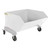 Vestil P-HOP-1 White Portable Steel Hopper