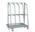 Little Giant BR-2448-6PY2FL Mobile Vertical Bar Rack | Material Flow