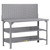 Little Giant Welded Workbench with Double Lower Shelf Storage & Louvered Panel