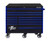 Extreme Tools RX552512RC-BKBL-X (Roller Cabinet) Black w/Blue Drawer Pull/Trim