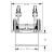 F84808A3 Deep Frame Bag & Box Truck  4 wheel deluxe Commercial Hand Truck F84808A3 Deep Frame Bag & Box Truck  4 wheel deluxe Commercial Hand Truck