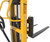Vestil VHPS-2000-AA Manual Hydraulic Hand Pump Stacker