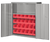 Wall Mount and Table Top Cabinets with Bins, Model: WBC-2630-B