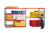 Quick Rack Bulk Storage Rack - 6 ft High Unit - Particle Board Decking