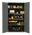 Durham Industrial Duty 16 Gauge Cabinets with Adjustable Shelves Model No. 2502-4S-95