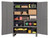 Durham Industrial Duty 16 Gauge Cabinets with Adjustable Shelves Model No. 2506-4S-95