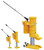 Material Flow 10 Ton MFHM Series Hydraulic Toe Jacks    MFHM100