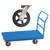 Material Flow 24" x 48" Platform Trucks with Mold-On Rubber Casters