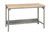 Little Giant Welded Steel Workbench with Butcher Block Top Model No. WSJ2-3060-36