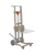 Wesco 260186, SSDPL-54-2222  Stainless Steel Pedalifts: Four Wheeled Hydraulic Jack