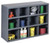 12 Inch Deep Parts Bins with Slope Shelf Design Model No. 330-95