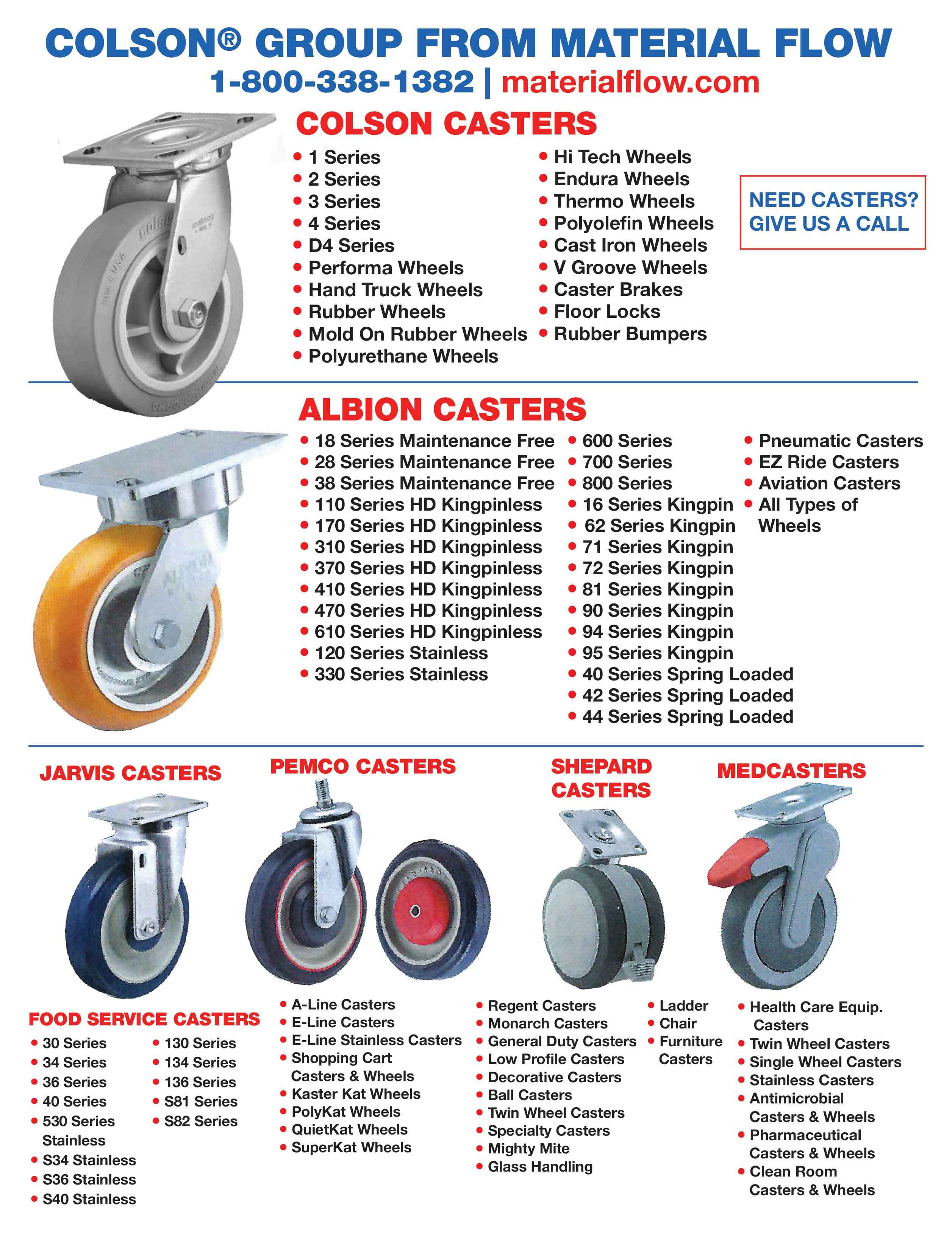 Colson Casters from Material Flow