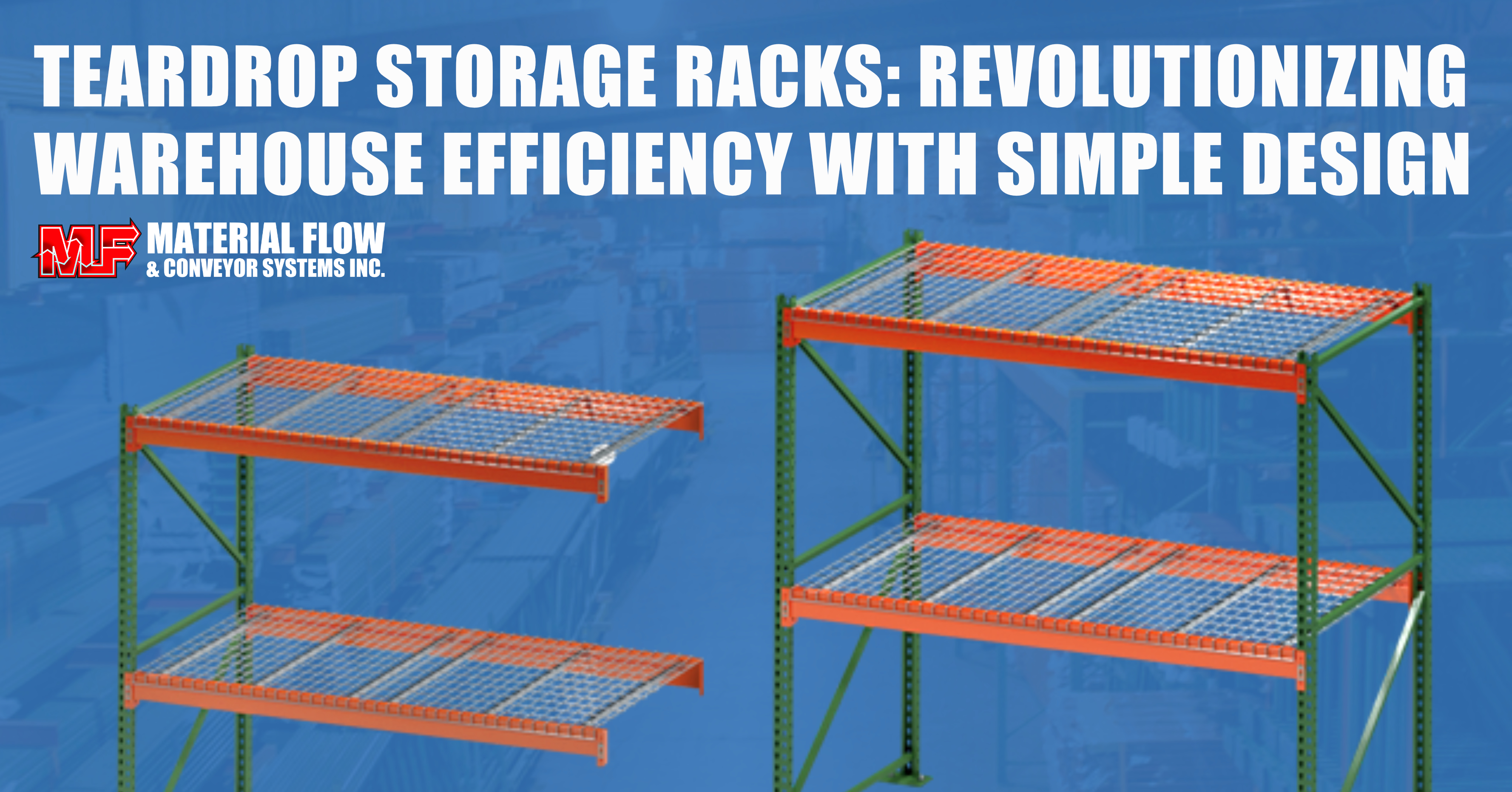 Teardrop Storage Racks: Revolutionizing Warehouse Efficiency with ...