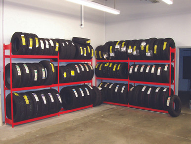 Equipto Racks Equipto V-Grip Tire Racks | Adjustable Storage | Material Flow