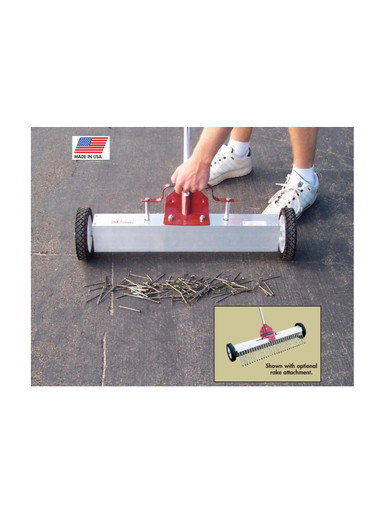 Shields Magnetic Rake: Quick Clean-up | MaterialFlow