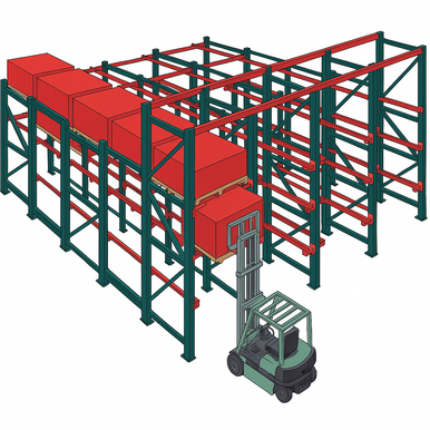 Material Flow Storage Racks | Industrial Rack Systems